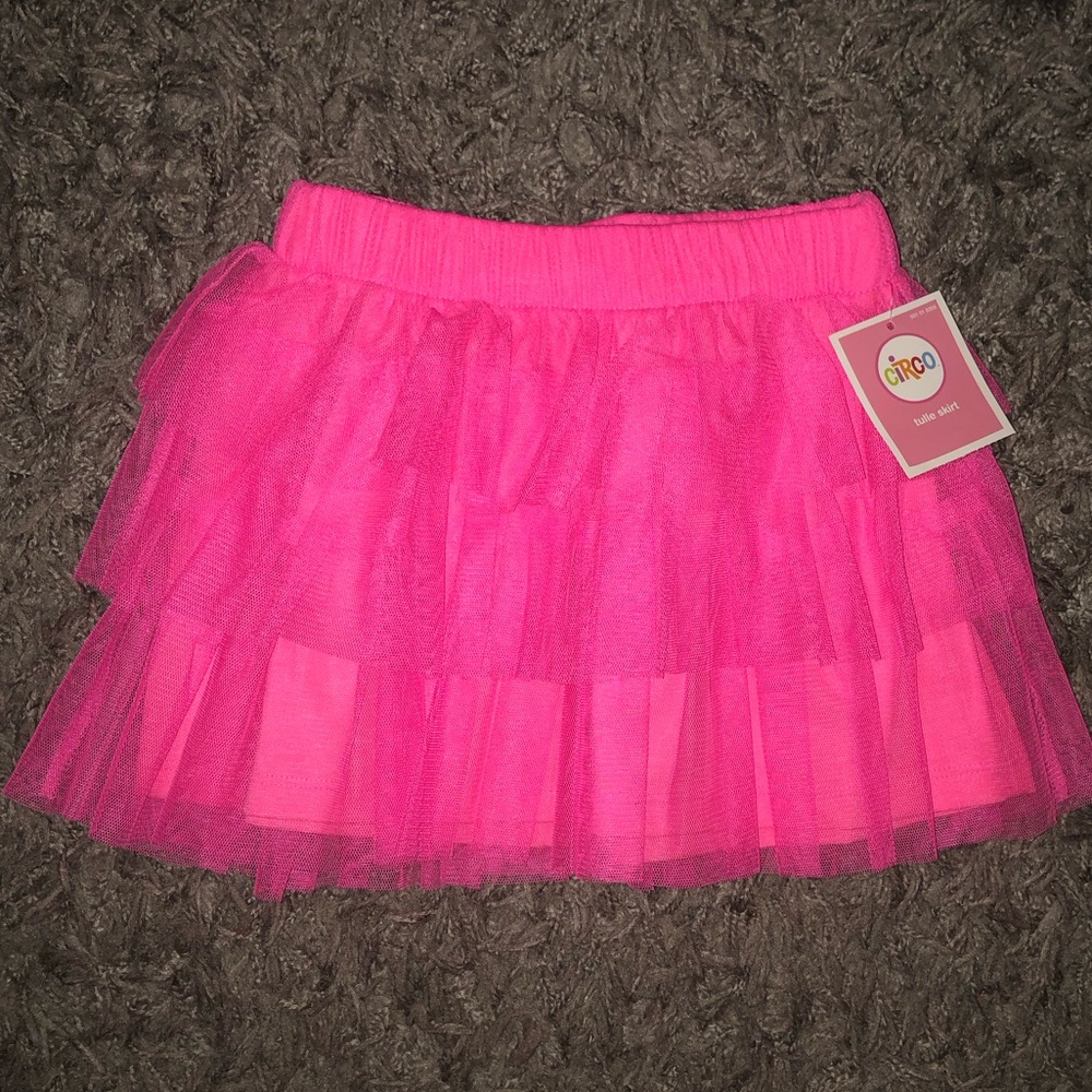 Circo Pink Tulle Skirt, Size 2T, New With Tags